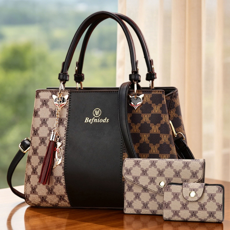 Luxury Zipper Bags - Kadın Çantaları, El Çantaları, Çapraz Askılı