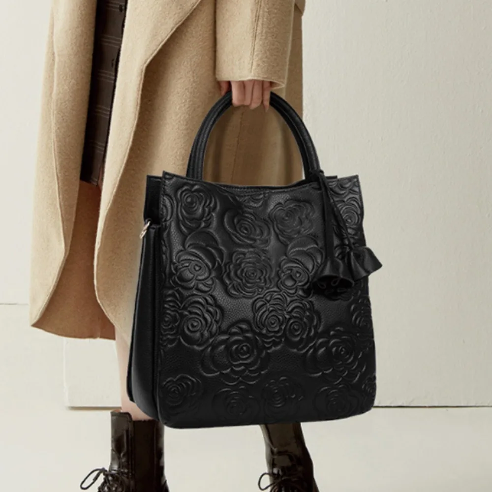 Luxury Bags Vegan Leather - Hafif lüks zarif retro kadın çantası,