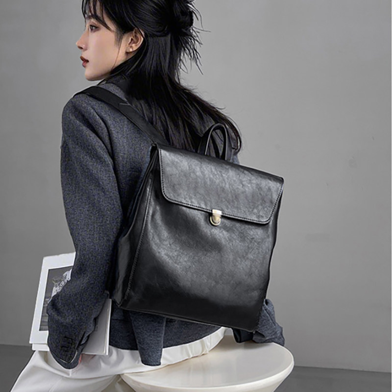 Luxury Zipper Bags - Lüks Marka Hakiki Deri Sırt Çantası