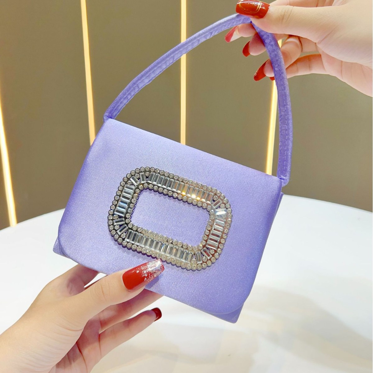 Lüks Mini Kare Çanta kadın Elm - Luxury Bags Mini incelemesi ve fiyatı