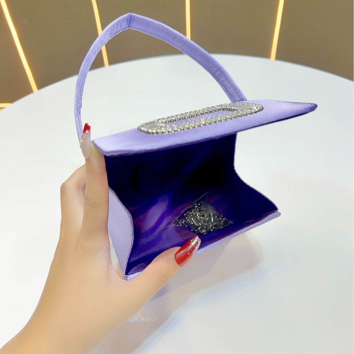 Lüks Mini Kare Çanta kadın Elm - Luxury Bags Mini incelemesi ve fiyatı