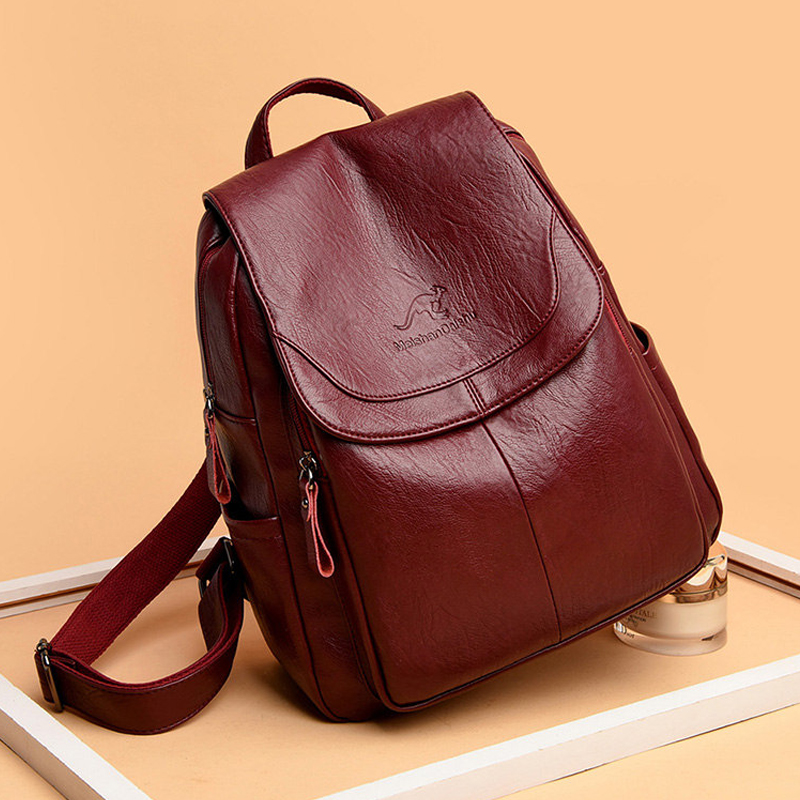 Kadınlar için Vintage Yumuşak  - Genuine Leather Backpack incelemesi ve fiyatı