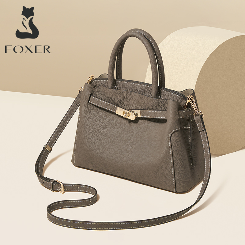 FOXER Hakiki Deri kadın Çanta  - Luxury Bags For Women Sale incelemesi ve fiyatı