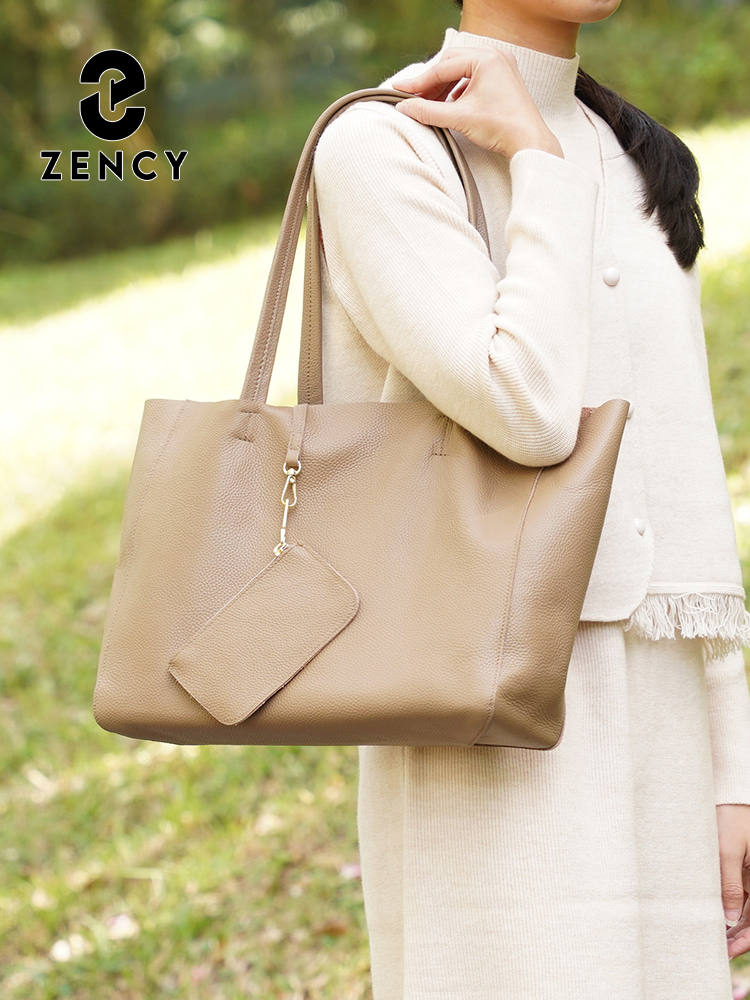 Zency Hakiki Deri Büyük Tote Ç - Luxury Bags Reseller incelemesi ve fiyatı