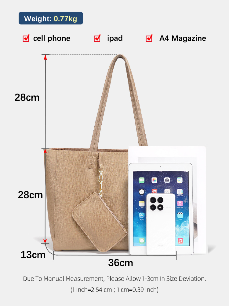 Zency Hakiki Deri Büyük Tote Ç - Luxury Bags Reseller incelemesi ve fiyatı