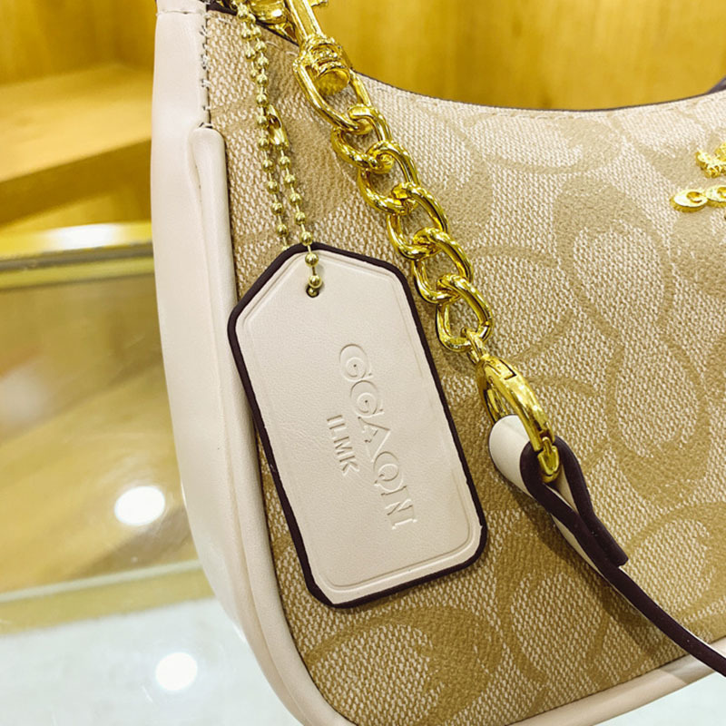 Kadın Zincir Çantaları Pvc Geo - Luxury Bags Coach incelemesi ve fiyatı