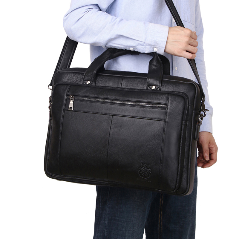 SCHLATUM Hakiki Deri İş Evrak  - Laptop Bag Leather 15 incelemesi ve fiyatı