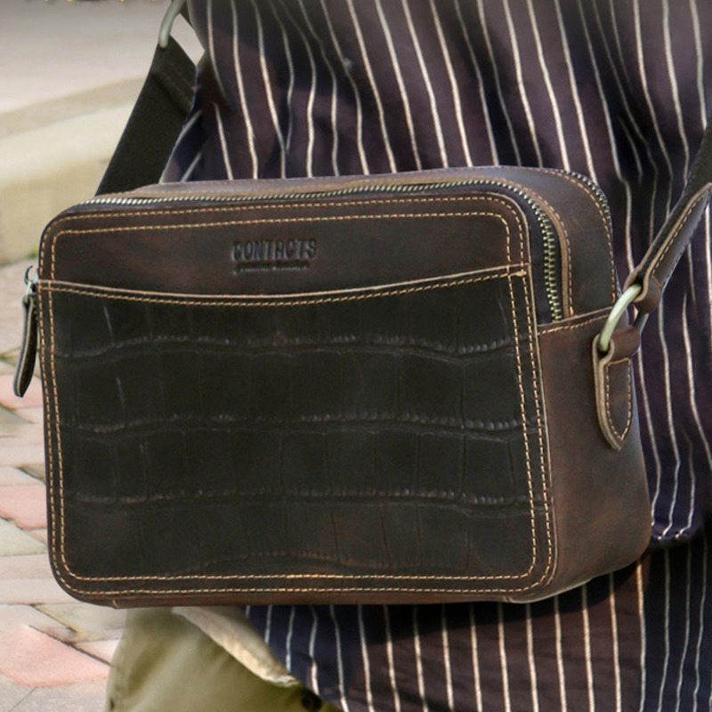 Moda İngiliz Tarzı Üst Katman  - Genuine Leather Backpack incelemesi ve fiyatı
