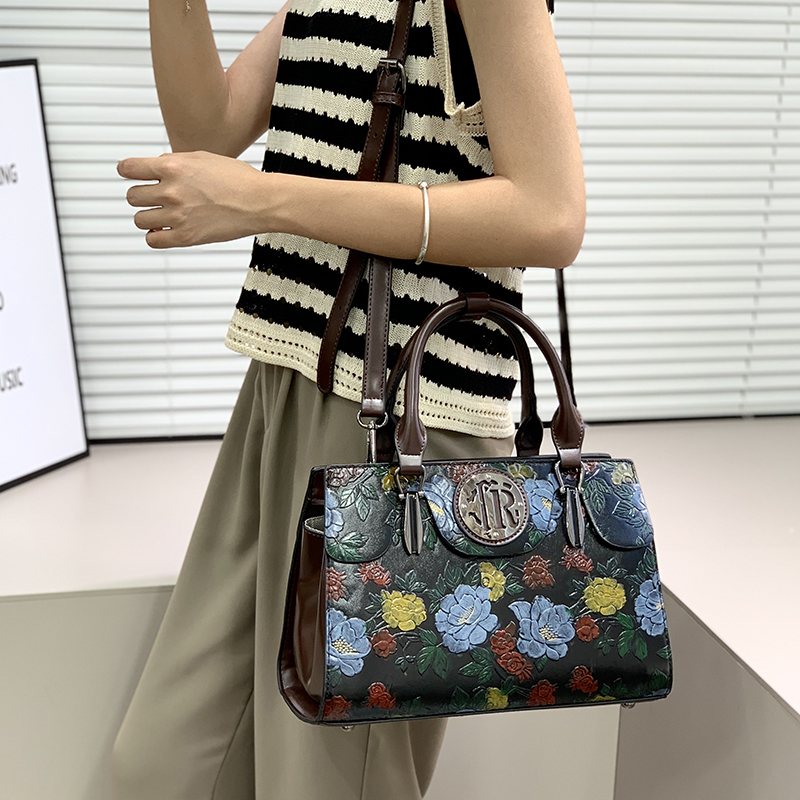 Kadınlar için Vintage Çiçek Ka - Luxury Bags Vegan Leather incelemesi ve fiyatı