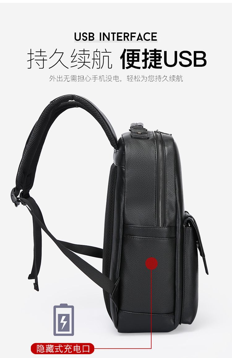 USB arayüzlü erkek lüks deri s - Luxury Zipper Bags incelemesi ve fiyatı