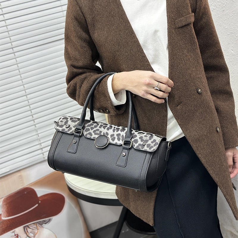 Vintage Leopar Baskılı Patchwo - Luxury Bags Vegan Leather incelemesi ve fiyatı