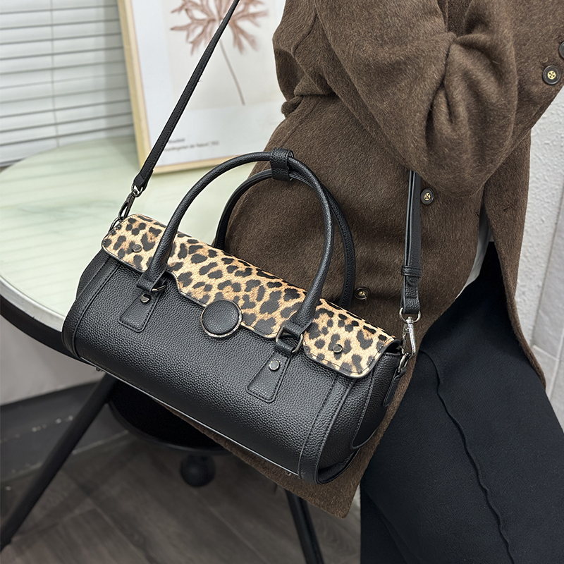 Vintage Leopar Baskılı Patchwo - Luxury Bags Vegan Leather incelemesi ve fiyatı